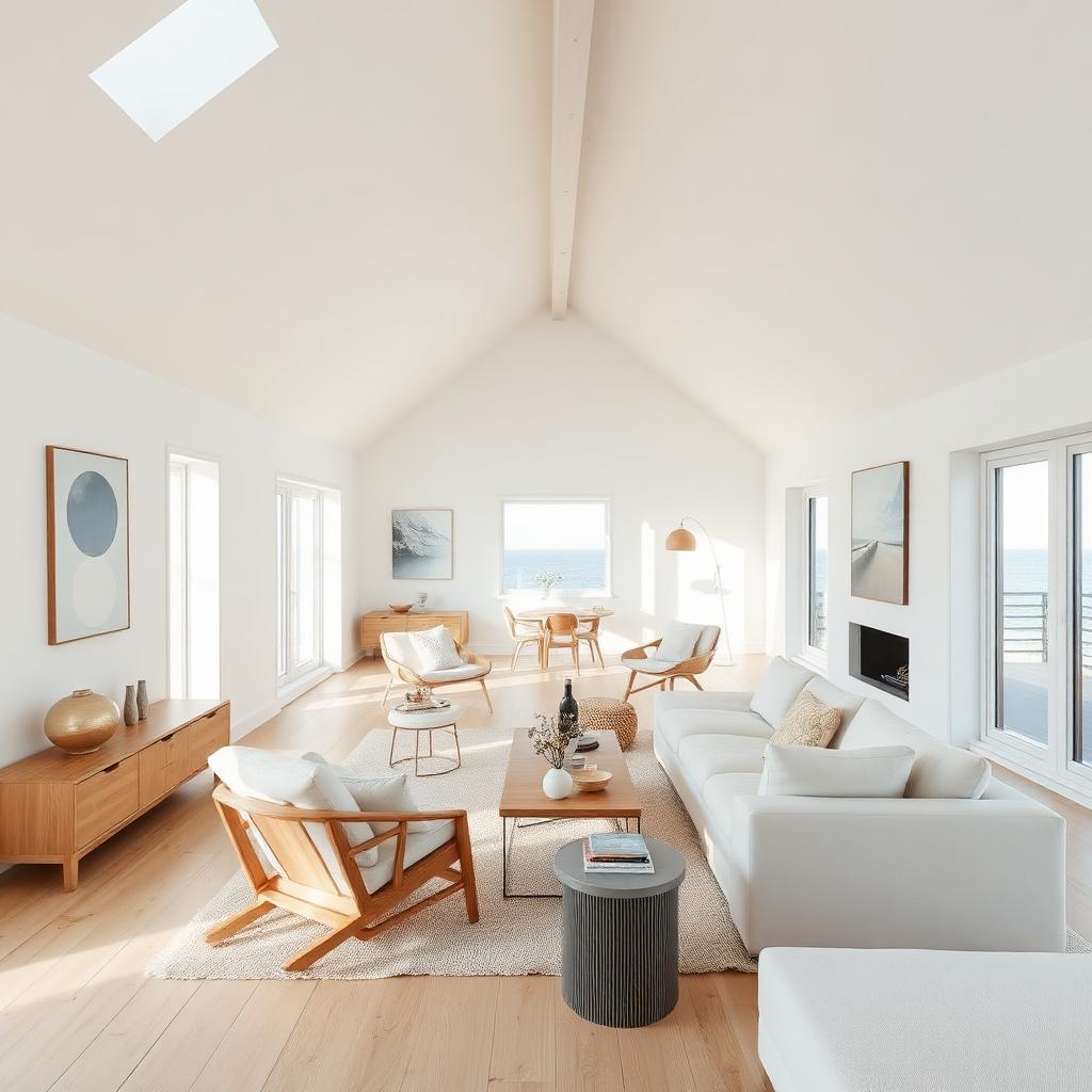 Coastal holiday home exterior